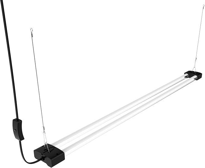 4FT LED Succulent Terrarium Plant Grow Light Linkable Full Spectrum Daylight with Enhanced 660nm Red and 450nm Blue LightTech Indoor Lighting Fixture (4 FT)
