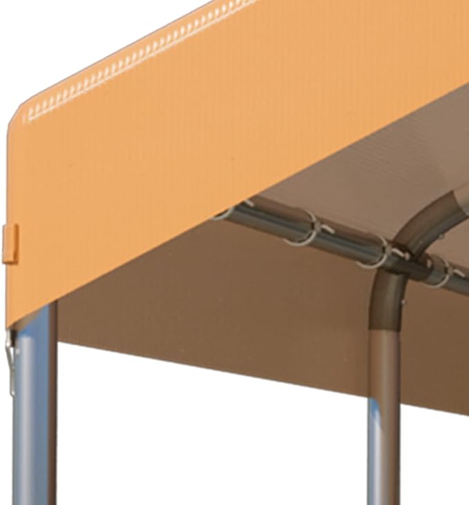 Heavy Duty Carport Canopy 10x20FT,Outdoor Garage Car Shelter Shade,Portable Garage with Roll-Up Windows, Doors, Uv Resistant and Waterproof for Car Truck Motorcycle