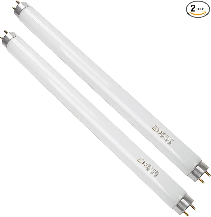 Ultraviolet Tubes 10W 2-Pack for Electric Bug Zapper, Mosquito Insert Killer, Home Pest Control UV Light Tube Electronic Lamp, Replacement UV T8 Lamp Bulb Light Tube for 20 Watt Insect Killer