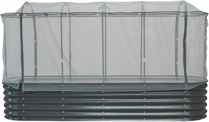 Vego garden Cover System for 2.0' x 6.5' (6 in 1) Garden Bed