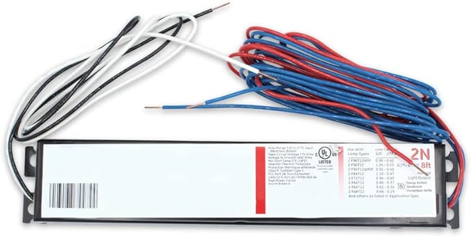 Technical Precision Replacement Ballast for Advance R-2e75-s-tp by Technical Precision - 120V-277V T12 Magnetic Fluorescent Lamp Ballast - Operates 2 Linear Lamps - 1 Pack