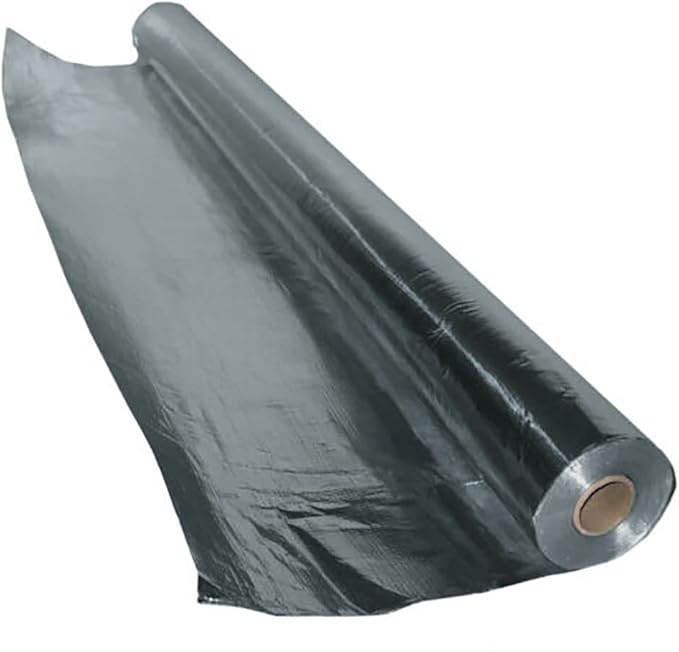 US Energy Products Highly Reflective Silver FOIL Mylar Film Insulation Sheets: Ideal for: Grow Room, Greenhouse, Farming, Plant Growth, Energy Saving, SAUNAS, and More: (24INCH X 25FT) Sheets