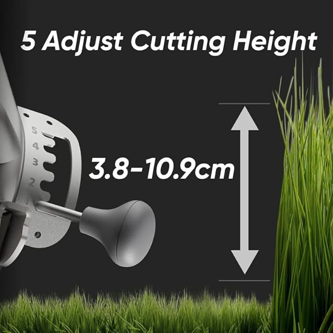 Remote Control Lawn Mower S1 4WD 56V12Ah, Multi-Functions RC Lawn Mower with 1.5-4.3 Inch Cutting Height 21 Inch Cutting Width for 75% Slope(37Β°) for Mowing 0.75 Acres