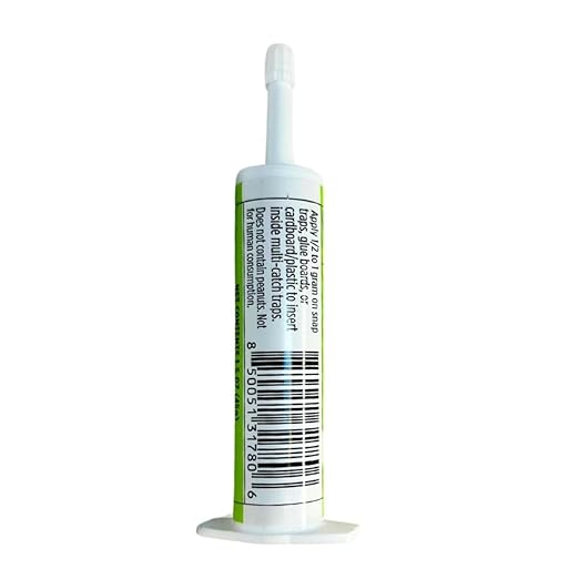 Grandpa Gus’s Food Grade Rodent Lure for Mouse & Rat Traps, Natural Bait Attractant, Non-Toxic & Safe, Compatible with Snap Traps & Glue Boards, Easy Syringe Application, 1.5 oz (Pack of 1)