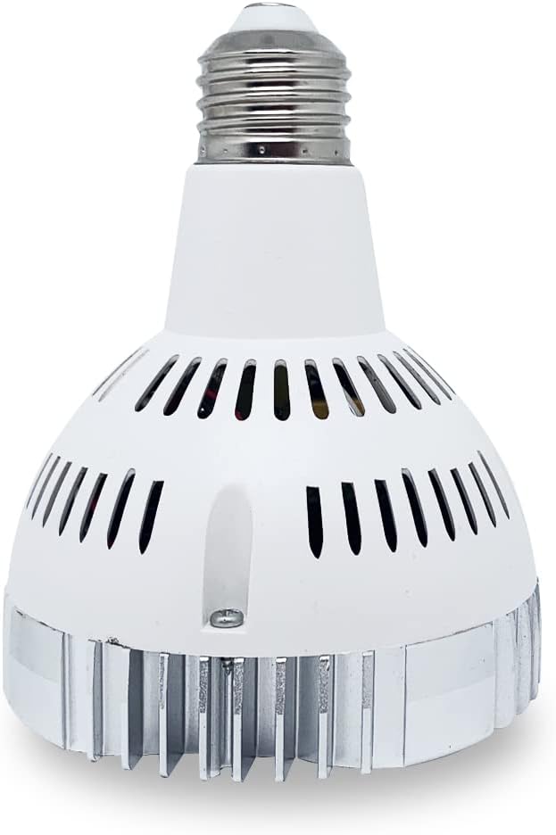 E26 35w Par30 LED Bulb (100 WATT Equivalent) 4000K 3650lm 25 Degree Indoor Spotlight with Cool Fan for Jewellery Clothing Store (Natural White)