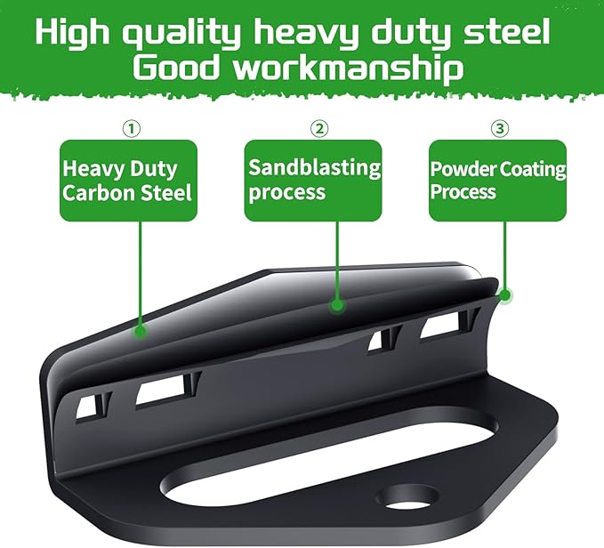 Zero Turn Mower Trailer Tow Hitch,Heavy Duty Steel Lawn Trailer Mount,Compatible with Many Models Lawn Mower, Tractor, Golf Cart, ATV Etc