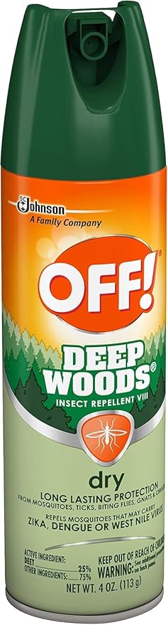 OFF! Deep Woods Sportsman Insect Repellent 4 oz. (Pack of 3)