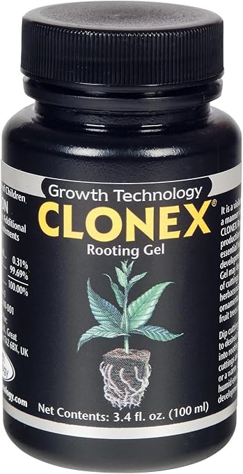 Grodan A-OK 1.5" Seedling/Clone Cubes with Propagation Tray Catch Tray, Scissors and Clonex Cloning Gel and Scissors