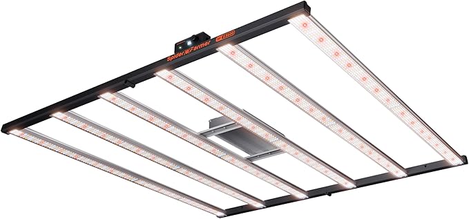 Spider Farmer G8600 Cost-Effective 800W LED Grow Lights, 4x4ft/5x5ft Coverage Commercial Bar Style LED Grow Lamp for Indoor Plants Vertical Farming, 2025 Upgraded Smart App Control