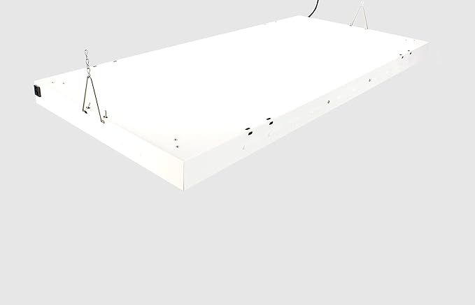 4Ft X 24In 8 Lamps 400W T5 Fluorescent Grow Lights with 6500K Sun Light Grow Lamps and 40000 Lumen and 1.0 High PPF/W, Great for Seeding, Clone, and VegGrowing Stages of Indoor Plant. Grow Fast!