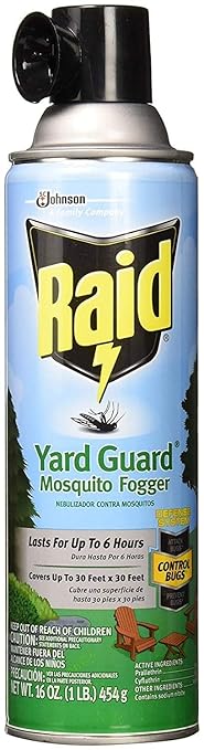 Raid Yard Guard Mosquito Fogger 16 Ounce (Pack of 2)