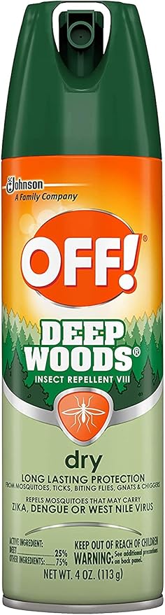 OFF! Deep Woods Sportsman Insect Repellent 4 oz. (Pack of 3)