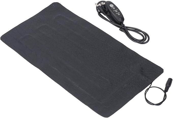 Seedling Heat Mat 3 Gear Temperature Adjustment PU Leather Hydroponic Plant Heating Pad Ideal for Indoor Gardening (3318)