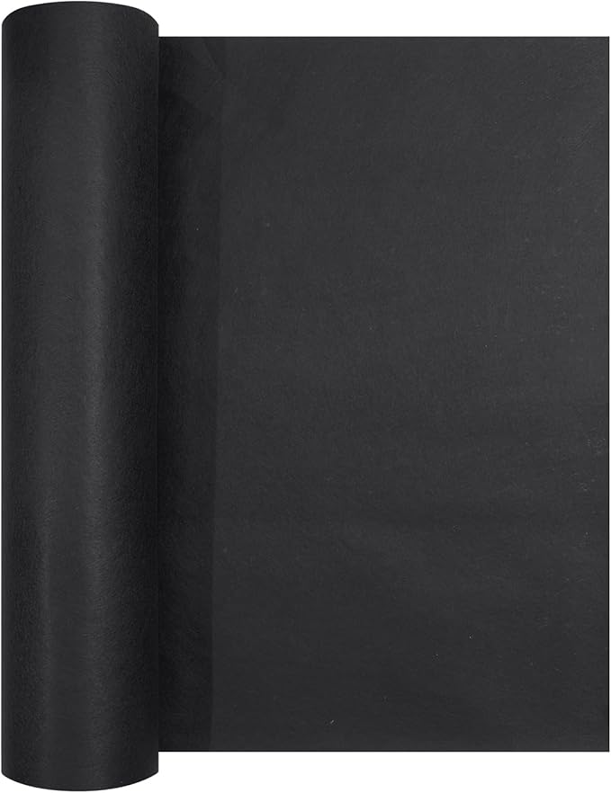 VEVOR Geotextile Landscape, 4ft x 100ft 8 oz Non-Woven PP Drainage 350N Tensile Strength & 440 N Load Capacity, for Ground Cover, Garden Fabric, French Drains, Black