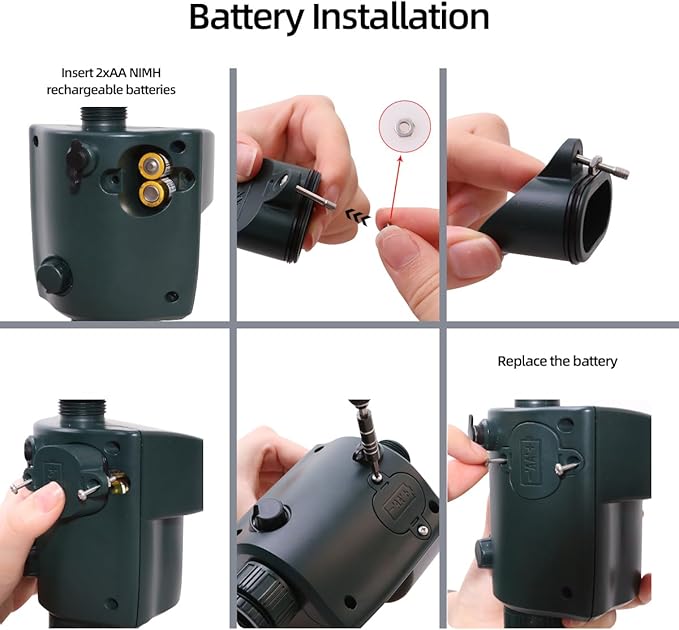 Motion Activated Sprinkler with Solar Panels Deter Animal Cat, Birds, Dogs Repellent Outdoor Lawn Motion Sensor Water Sprinkler for Garden