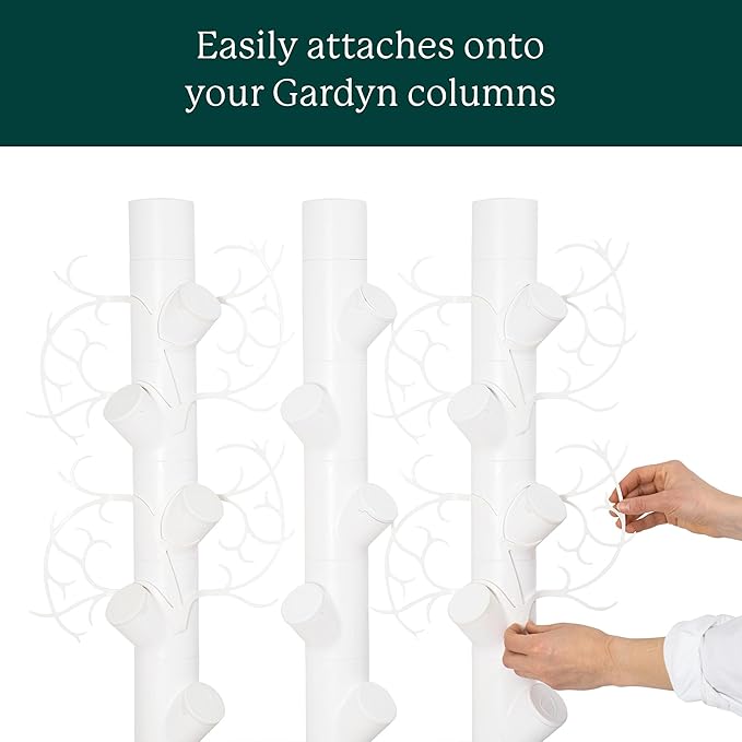 Gardyn Trellis Hydroponics Growing System Accessory That Supports Vining Indoor Plants – 5 Pack (for use with All Gardyn Vertical Indoor Garden Hydroponics Growing Systems and Tower Gardens)