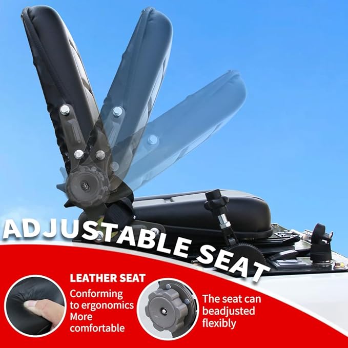 Mini Excavator for 1 Ton B&S Engine with Hydraulic Thumb Clamp,Standard Bucket,Broken Hammer,Ripper, Mud Bucket, Rake, Auger, Quick Change Attachments (W 6 attachments)