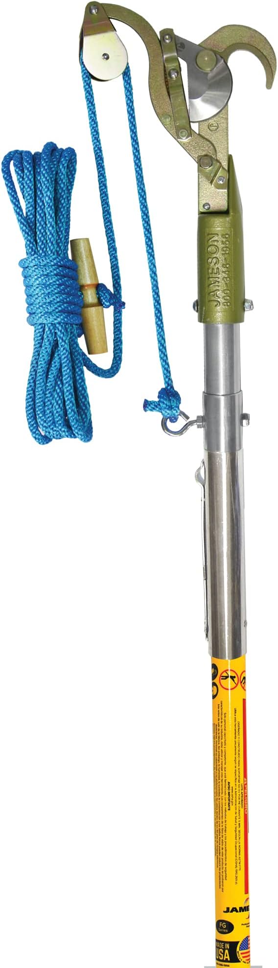 Tree Pruner FG-14K with Three 6' Hollow FG Series Poles (18' Total Reach)