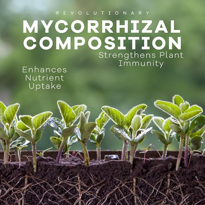 DYNOMYCO Granular Mycorrhizal Fungi Inoculant, 750g / 26.50oz – Boosts Root Growth, Yields & Nutrient Uptake – 900 Propagules/g, Concentrated Granules, & OMRI Listed – Biofertilizer for Plant Growth