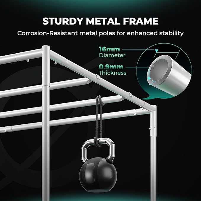 MARS HYDRO 5x5 Advanced Grow Tent, 60"x60"x80" High Reflective Mylar 1680D for Hydroponics Indoor Plant Growing, with Observation Window,Floor Tray and Smooth Zipper for TS3000/FC6500/FC-E6500/FC8000