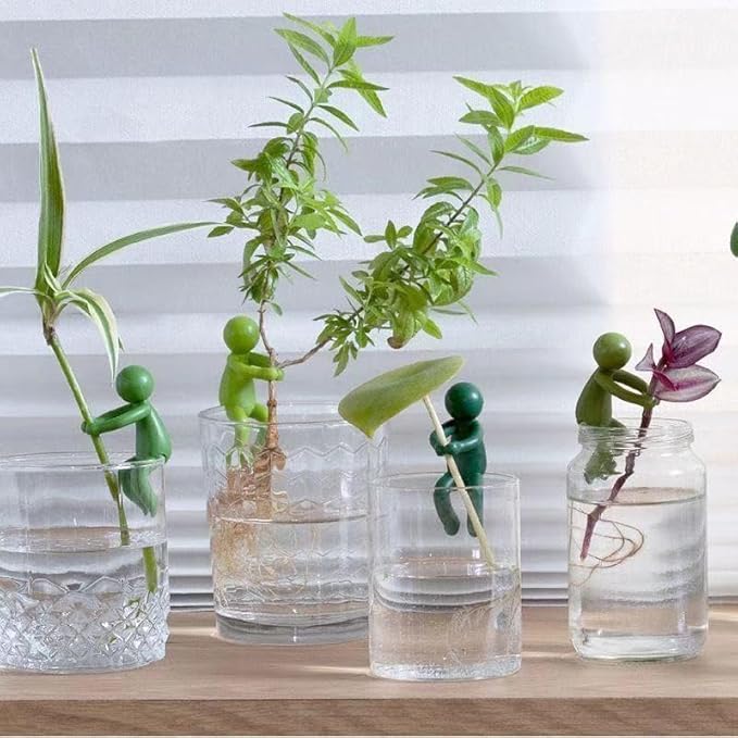 Keauexp Plant Propagation Friends, Plant Supports for Indoor Plants Seeds Sprout Stems Shoots, Plant Propagation Station Accessories Gifts for Plant Lovers