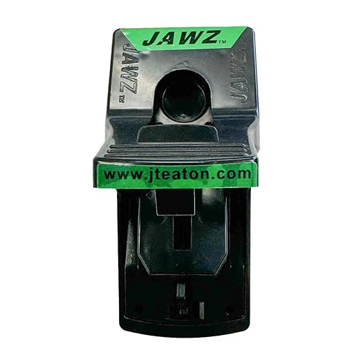 JAWZ Plastic Rat Traps – 12 Pack Bulk Snap Traps for Rats – Durable, Reusable Rodent Control – Easy to Set, Bait & Clean