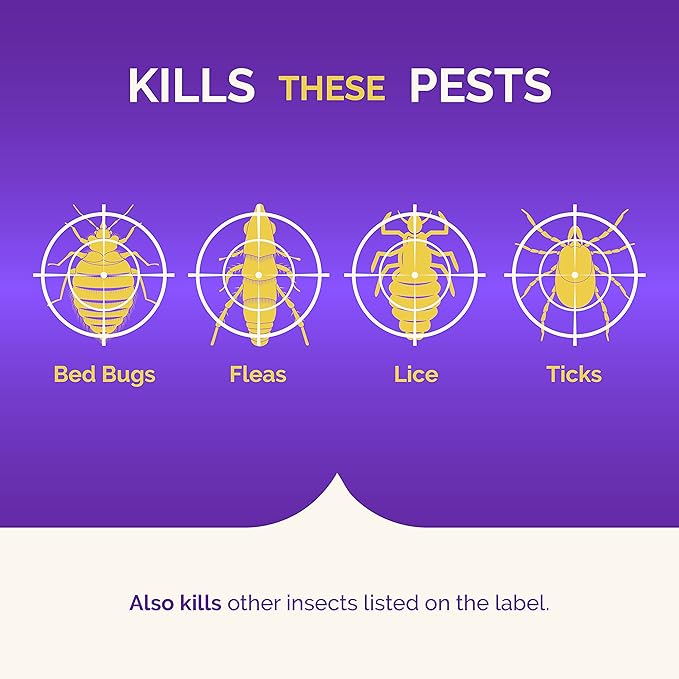 Hot Shot Bedbug & Flea Fogger For Insects, Aerosol, 3/2-Ounce, Pack of 6, Multolor
