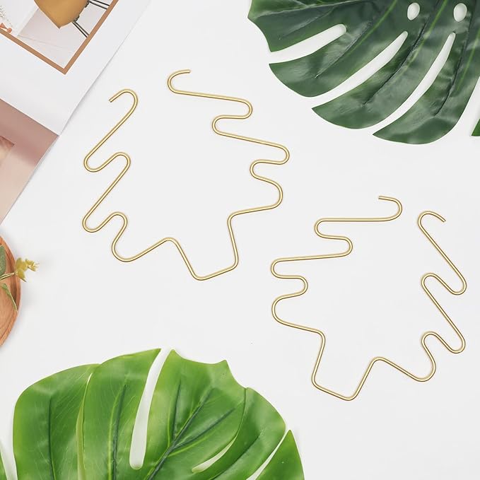 PRETTY JOLLY 5PCS Iron Monstera Plant Support Stakes Premium Plant Stand for Indoor & Outdoor Plants Practical Leaf Holders,Durable Trellis Accessories for Gardening Enthusiasts(Tree)