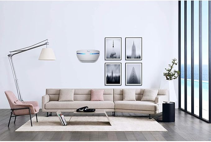 Awoco LED 5W 100V-240V Wall Mount Sconce Sticky Fly Trap Lamp XL 78” Extra Long Power Cord for Capturing Flying Insects, Flies, Mosquitoes, and Moths (Fly Trap XL + 6 Glue Boards)