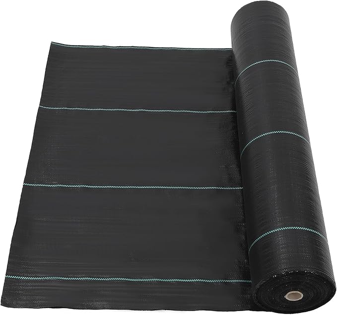 4ft x 250ft & 5oz Premium Garden Weed Barrier Landscape Fabric, Durable & Heavy-Duty Weed Block Gardening Mat, Easy Setup & Superior Weed Control, Eco-Friendly & Convenient Design