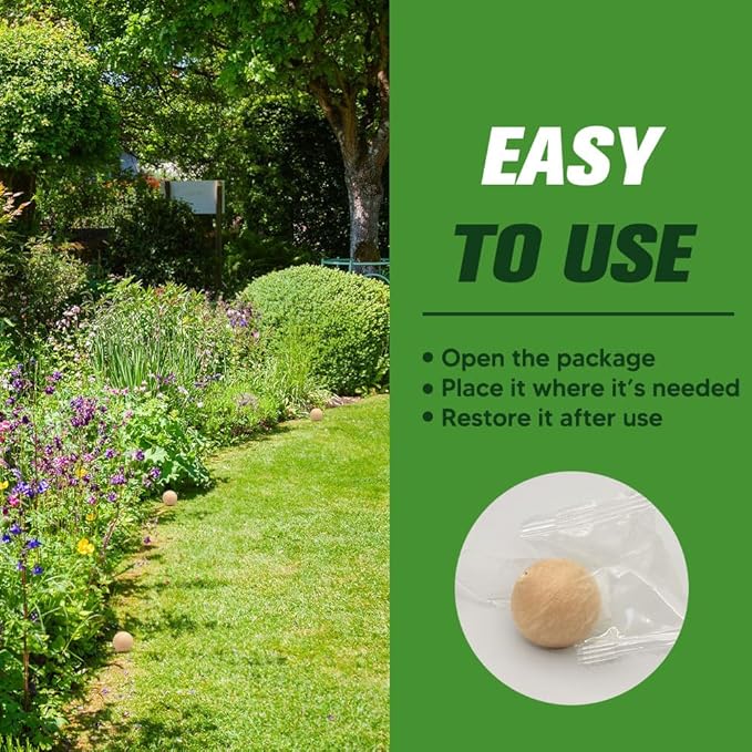 Mole Repellent Outdoor,Vole Repellent for Lawn,Yard,Pet and People Safe Gopher Repellant,Natural Ingredients Groundhog Repellent,Convenient to apply-8P