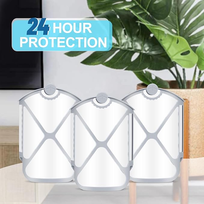 Flying Insect Trap Refills & 8 Cartridges, Compatible with ZEVOM364A Refill (8 Cartridges)