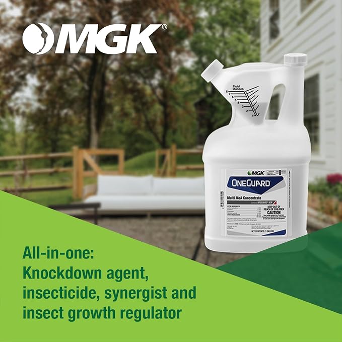 MGK OneGuard® Multi MoA Concentrate | Long-Lasting Insecticide | Professional Pest Control Product | Flea, Tick, Fly, Cockroach, Spider, Scorpion, Mosquito Concentrate | Quart