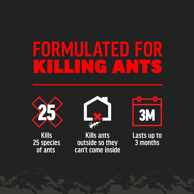 Amdro Ant Killer for Outdoor Home Perimeter, 12oz