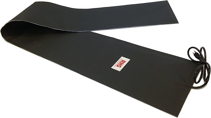 RHS Snow Melting System - Roof and Valley Heater - Snow and Ice Melting Mats - Ice Dam Prevention - Color Black - American Made - Melts 2 Inches of Snow per Hour (10' ft. x 13" in.)