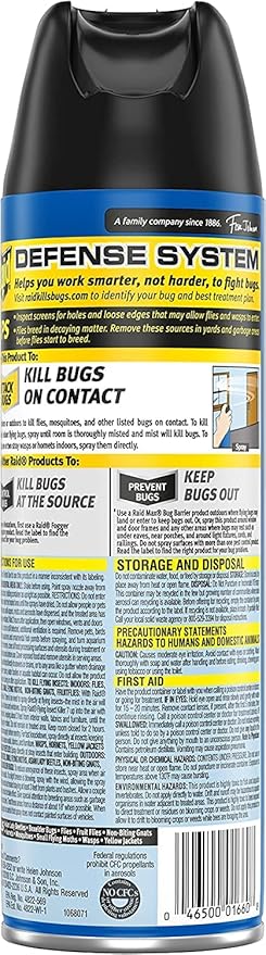 Raid Flying Insect Killer 15 Ounce (Pack of 2)