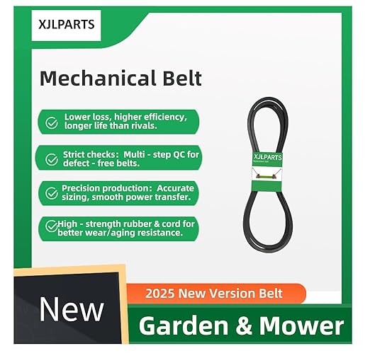 539107709 Lawn Mower Garden Tractor Deck Belt 5/8"x 143.5" for Husqna