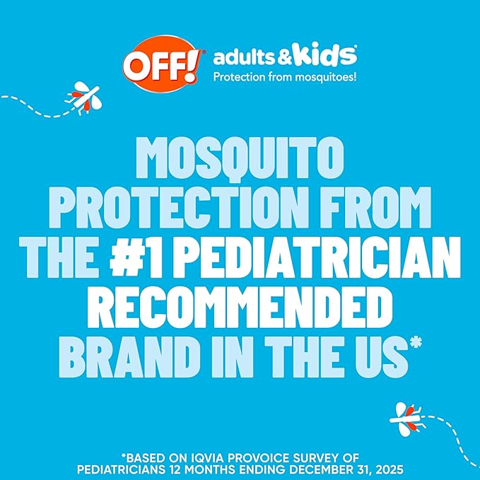 OFF! Insect Repellent Aerosol for Adults & Kids, Fragrance-Free Bug Spray for Everyday Protection from Mosquitoes and Ticks, 5 oz, Pack of 2