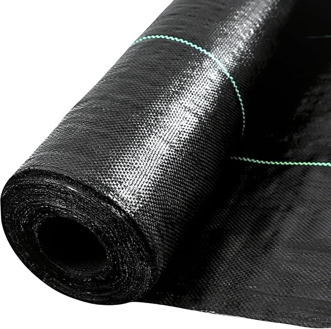 Weed Barrier Landscape Fabric, Durable PE Ground Cover Mat, High Permeability Weed Control Cloth, Gardening Weed Blocker Mat, Driveway Fabric (3x300 FT)