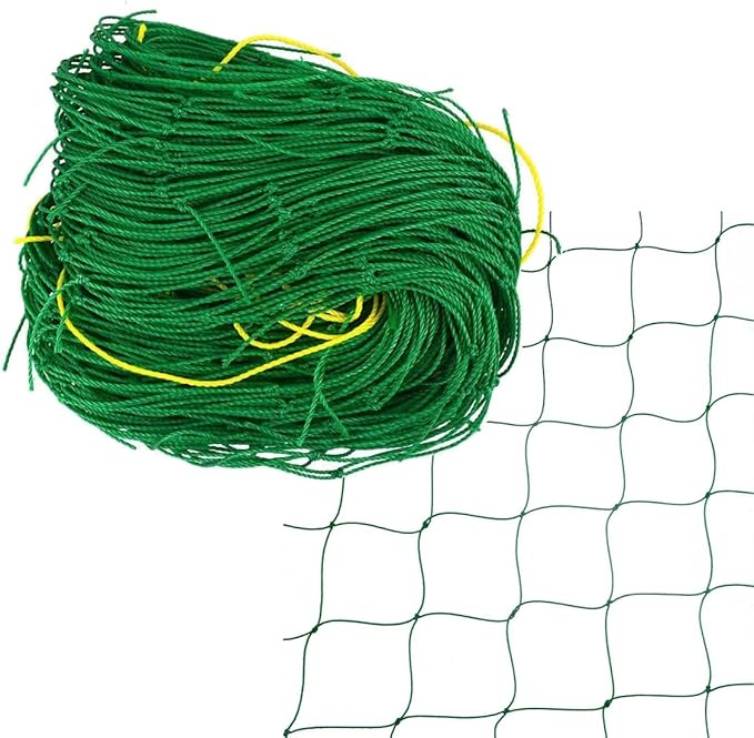 Garden Nylon Mesh Plant Support Trellis Netting Plant Climbing Net for Flower Fruits Vegetables Tomato Plants 5.9Ft x 5.9Ft