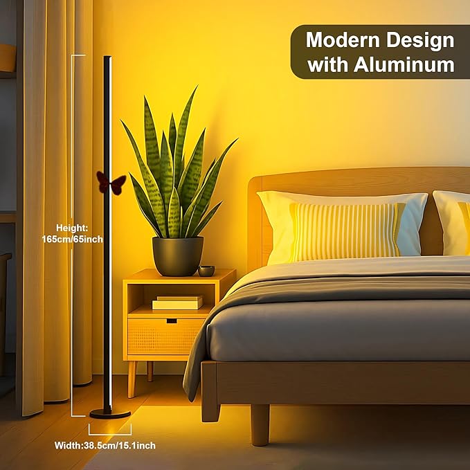 Plant Grow Lights Indoor β 64.5'' Tall Full Spectrum Plant Growing Lamps with 660nm, 3000K & 6000K LEDs, 36W Grow Lights for Indoor Plants with Dual Auto Timer (4H/8H/12H) & Remote Control