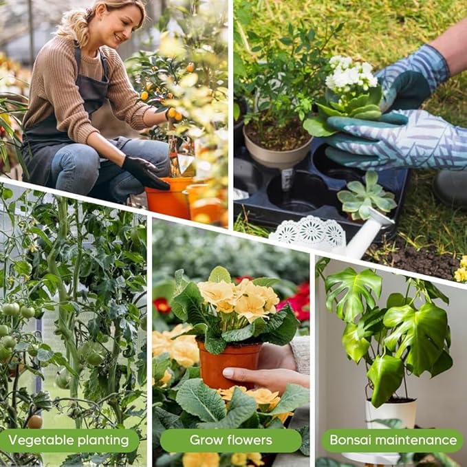 5 Pack Plant Support Stakes, Plants Sticks Supports, Stackable Monstera Plant Support Stakes Tall Holder for Indoor Outdoor, Adjustable Pothos Potted Plants Climber Supports Structures(5PCSB)