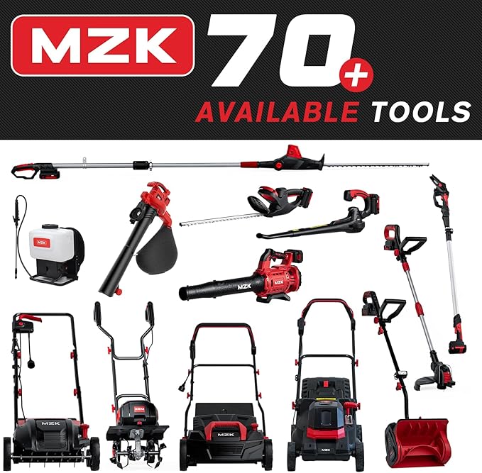 MZK 15-inch 2-in-1 Electric Dethatcher and Scarifier w/Removeable 5-Position Height Adjustment,Lawn dethatcher w/12-Gallon Thatch Collection Bag,Keep Lawn Health,DS15A03
