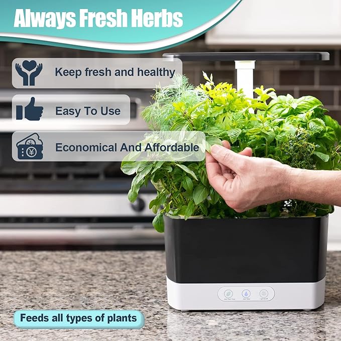 100pcs Seed Pod Kit for Aerogarden, Grow Anything Kit with 50pcs Grow Sponges, 50pcs Pods Labels, Hydroponics Pods Replacement Compatible with Hydroponics Growing System from All Brands