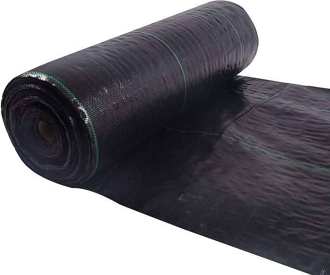 5ft x 300ft Landscape Fabric Durable Weed Barrier Mats Prevent Weeds, Easy Install Weed Blocker, Premium Weed Barrier Fabric