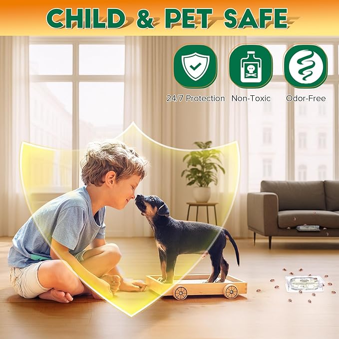 Qualirey 12 Set Bed Bug Detector & Trap, Bedbug Traps with Strong Glue, Bedbug Interceptors, Early Detection Glue Trap for Bed Legs, Indoor Pest Control Blocker for Home and Travel (Clear)