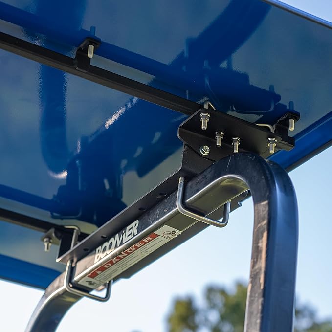 Universal Tractor Canopy | ROPS 1.5”-3” | Robust Steel | Blue | Easy Install