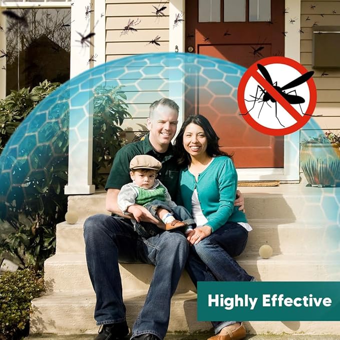 Mosquito Repellent Outdoor Patio, Indoors Mosquitoes Repellent, Natural Mosquito Deterrent for Kids/Adults, Mosquito Repellant, Mosquitoes Control for Camping/Patio/Yard/Travel 8P