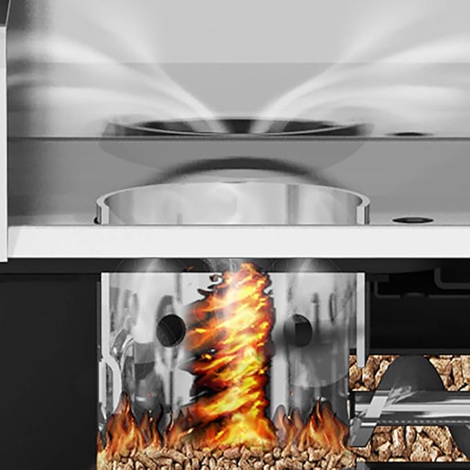 Broil King 494051 Crown Pellet 500 Pellet Grill, Black