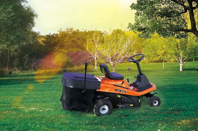 Tractor Electric Starter Lawn Mower Ride on with 30 Inch Cutting Width Grass Cutter Machine
